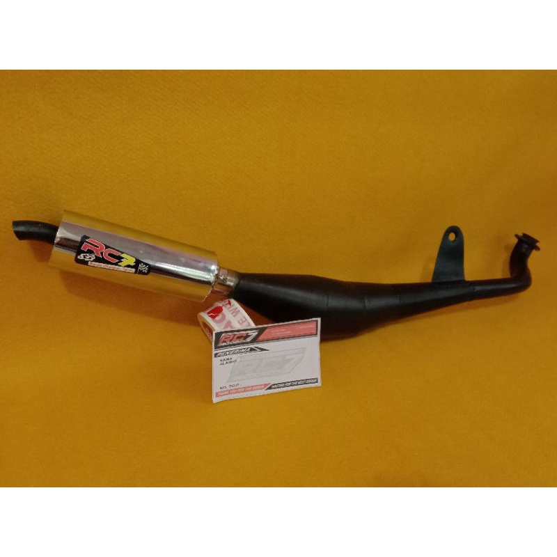 Knalpot Yamaha V75/V80/Y80 super deluxe model standar racing
