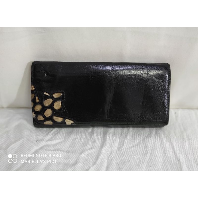 PRELOVED DOMPET KULIT ANNE KLEIN (SINGA) NETT PRICE