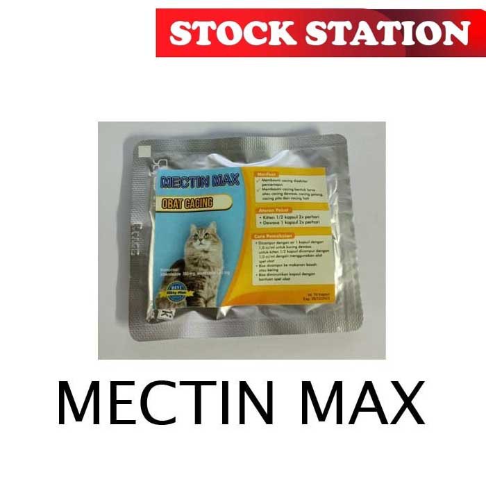 MECTIN MAX OBAT CACING SACHET - ISI 10PCS