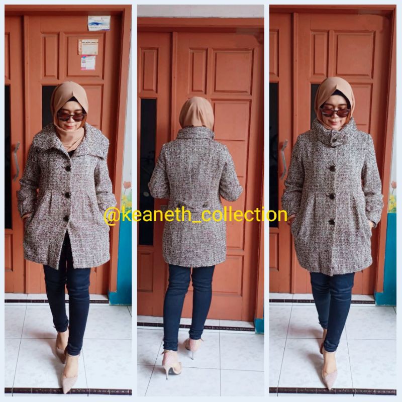 COAT TWEED BABY DOLL