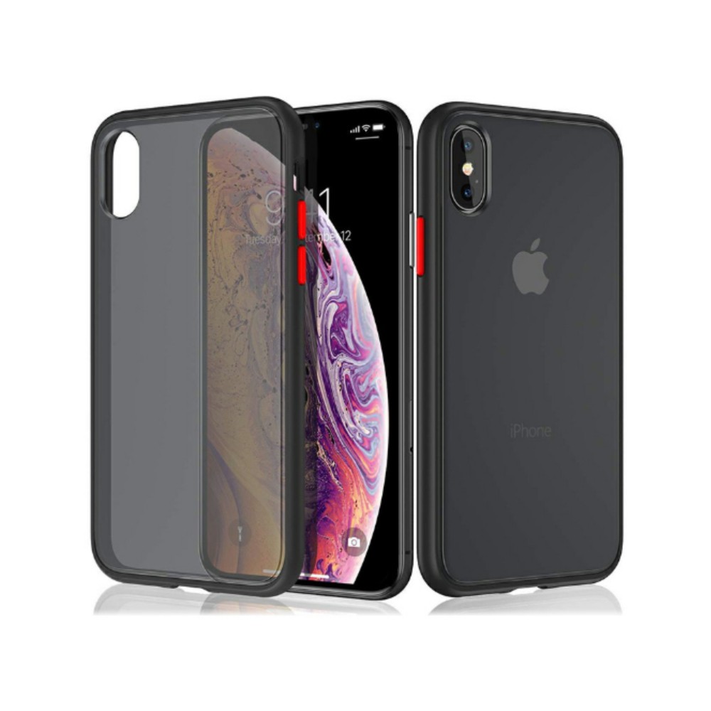 H8 Case Apple iPhone X / iPhone Xs Softcase Matte Colored Frosted