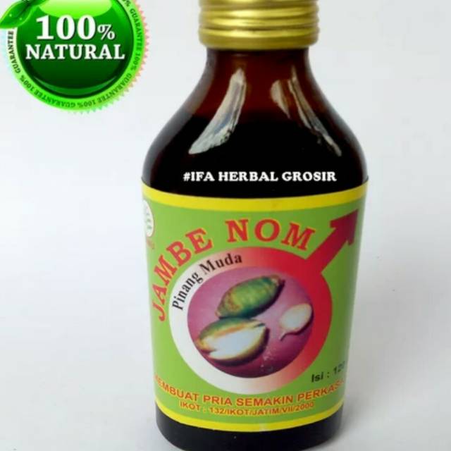 Jamu Kuat Lelaki Herbal JAMBE NOM Original di jamin 100%