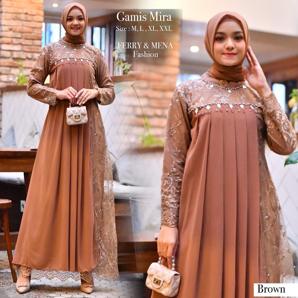 Gamis MIRA Payet | Gamis Wisuda Remaja Terbaru | [COD] Bayar di Tempat | Seragam Gamis Pesta Premium | SALE!! Gamis Murah Terbaru 2021 | Gamis Payet Mutiara Kombinasi | Premium Quality Product by dvn style