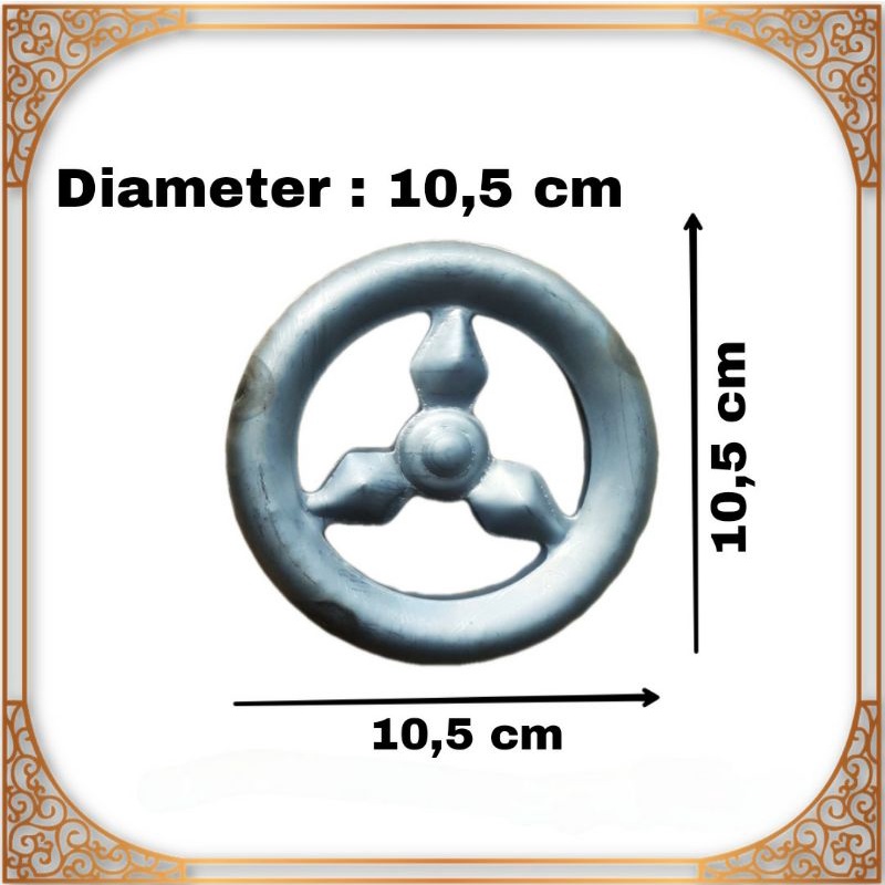 Jual Gelang bintang ring bintang 3 besi ornamen pagar Indonesia|Shopee