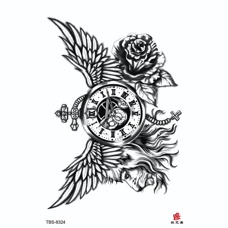 Tatto temporer TBS Baru Ukiyo-e Geisha Fashion Khusus Buatan Tato Lengan Setengah Air MODEL TBS-8324