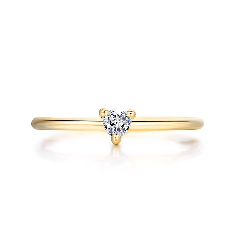 Cincin Sterling Silver 925 Dengan Cubic Zirconia Untuk Wanita