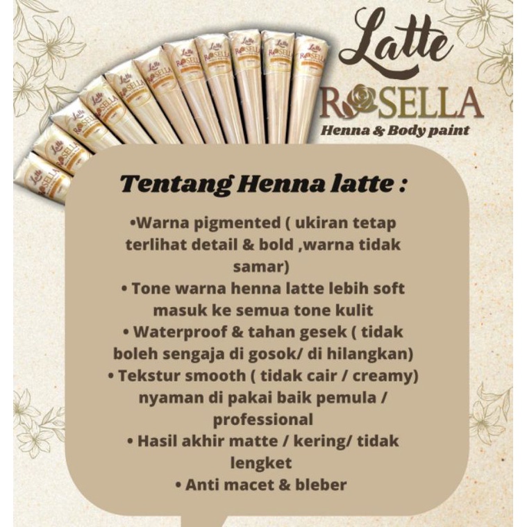 Rosella Henna Nude | Henna Latte