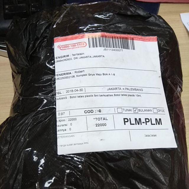Min. Order 100pcs!! - Botol Tetes Plastik 10ml