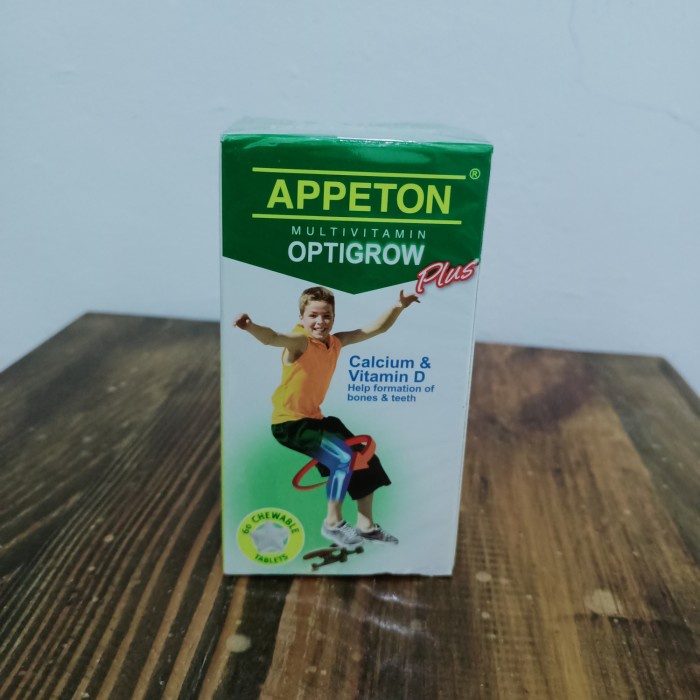 

Appeton Optigrow Vitamin Anak Original Import Vit Anak -