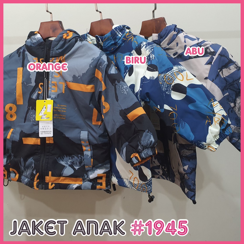 Jaket Winter Anak #1945 / Jaket puffer / jaket pakka / jaket musim dingin anak / Jaket anak