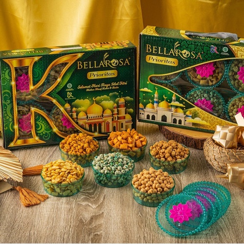 

1 PAKET / 6 TOPLES KUE LEBARAN BELLAROSA PRIORITAS NUT-NUT (FREE 2 LAPIS BUBBLE WRAP)