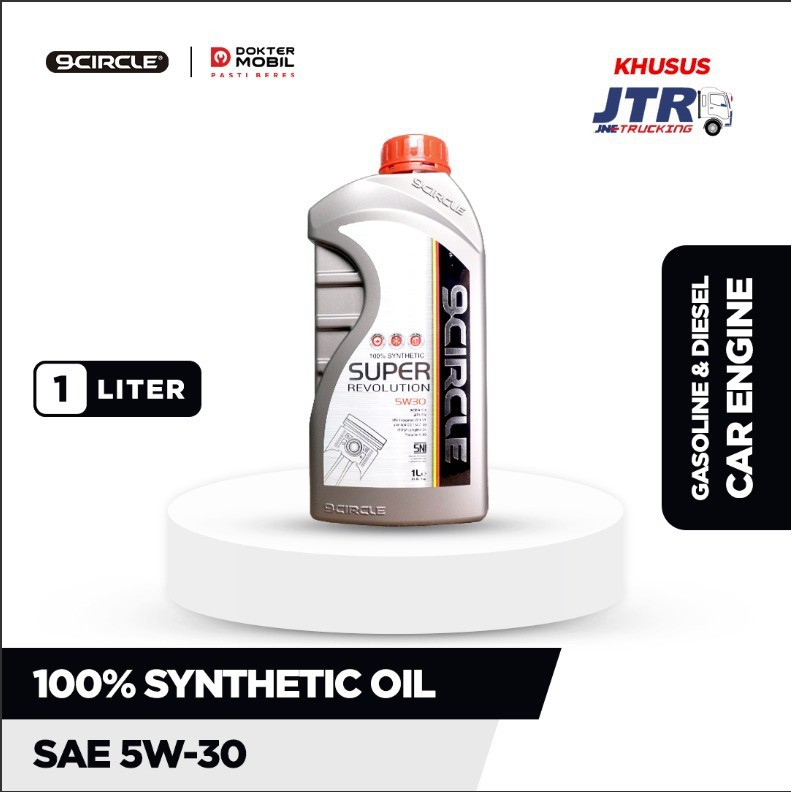 Oli Mobil Terbaik 9Circle 5W 30 100% Synthetic Super Revolution