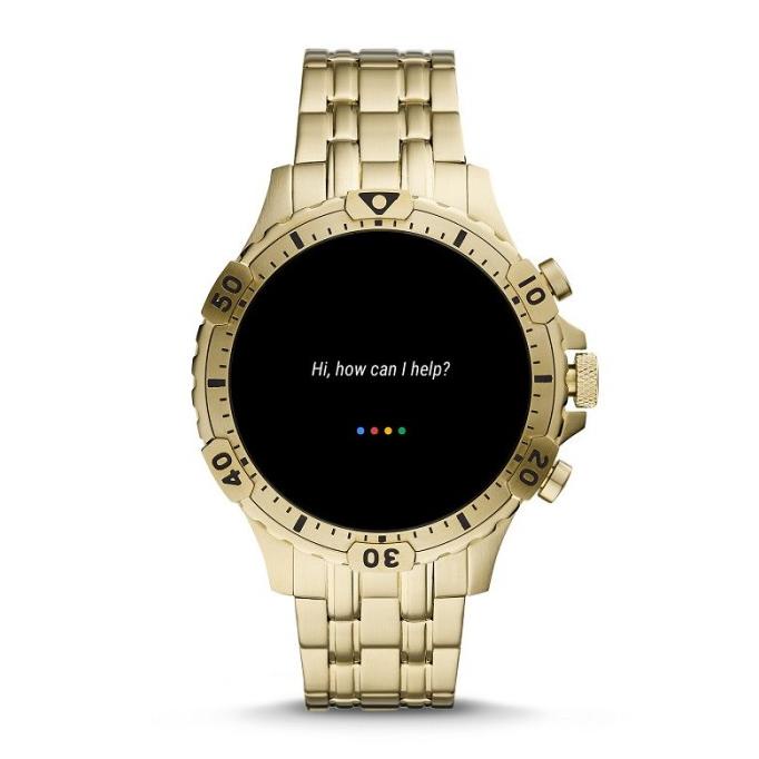GEN 5 SMARTWATCH GARRETT HR GOLD-TONE STAINLESS STEEL Termurah