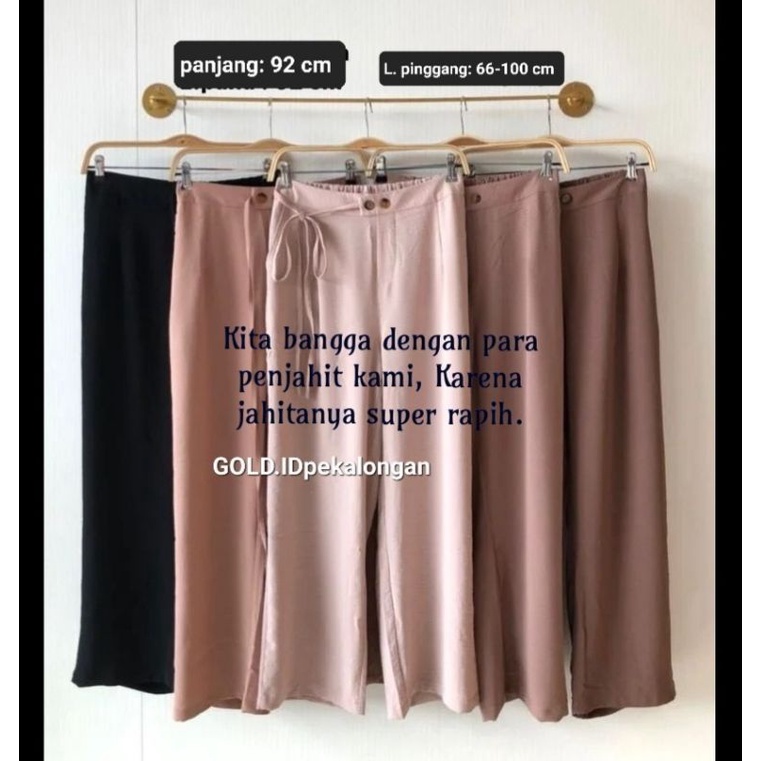 Celana Kulot 02// Celana Kulot Crinkle Highwaist// Cullote Pants// Kulot Loose Pants// Kulot Highwaist Bahan Airflow Crinkle Premium Jumbo // Kulot korean style