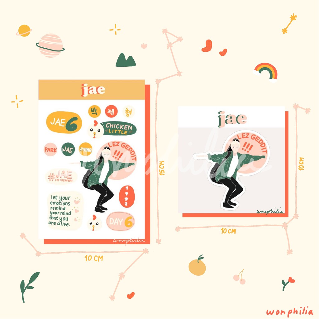 

DAY6 Sticker sheet - JAE (Pre-order)