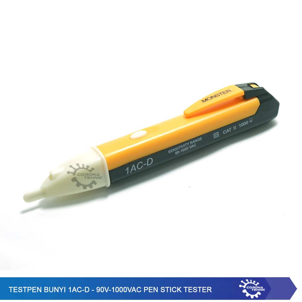 Testpen Bunyi 1AC-D-90V-1000VAC PEN Stick Tester