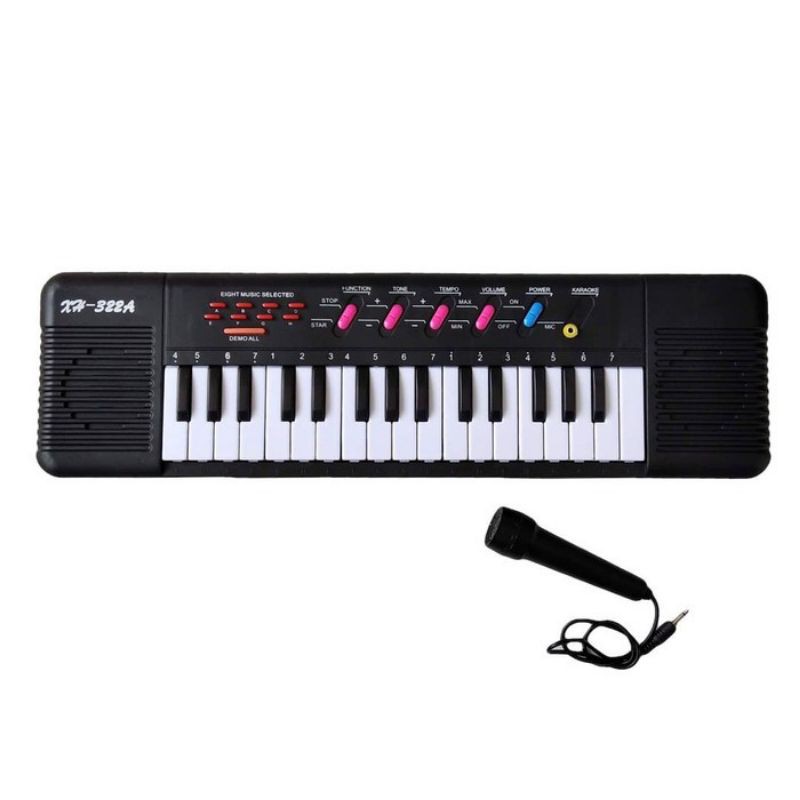 mainan anak ELEKTRONIC KEYBOARD ELEKTRONIK PIANO ANAK BALITA MAINAN MUSIK PLUS MIC