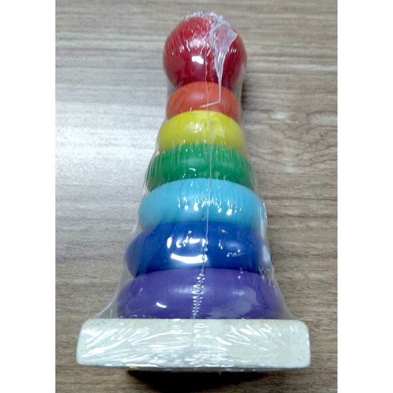 JOKEJOLLY Mainan Anak Montessori Rainbow Tower Children Toy