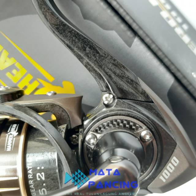 Reel hammerhead aerolite 1000 3000 5000 carbon body power handle hammerhead aerolite