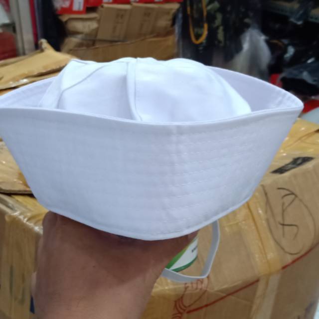 TOPI POPEYE PUTIH/ TOPI PELAUT