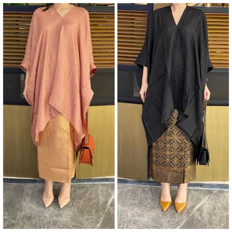 tunik viscose dan rok span harga terpisah