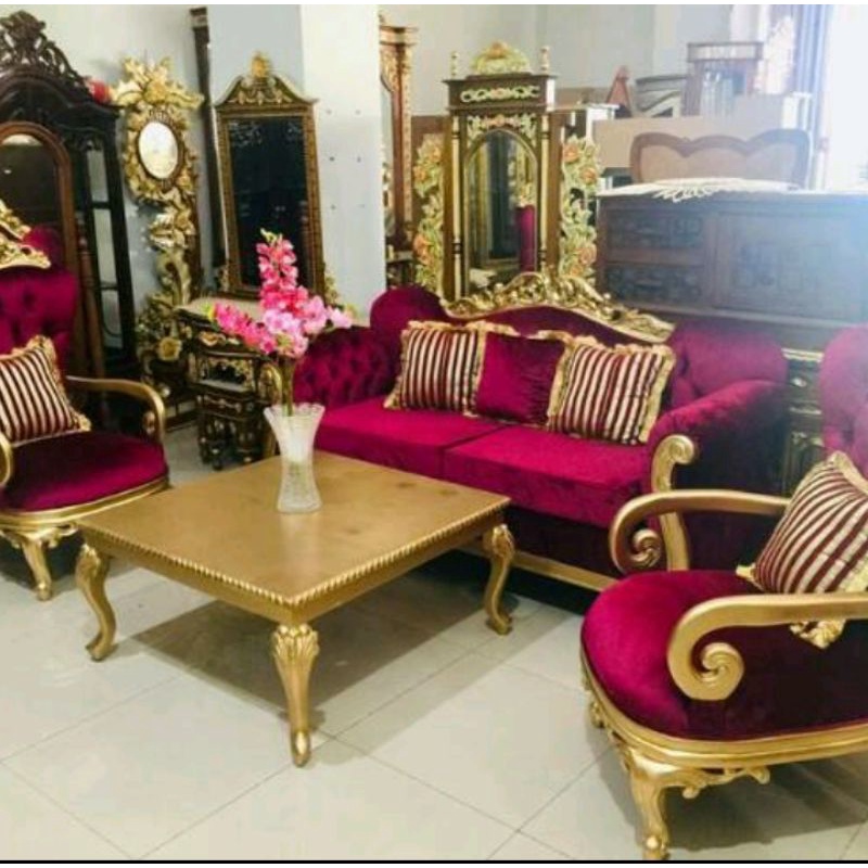 kursi sofa klasik eropa