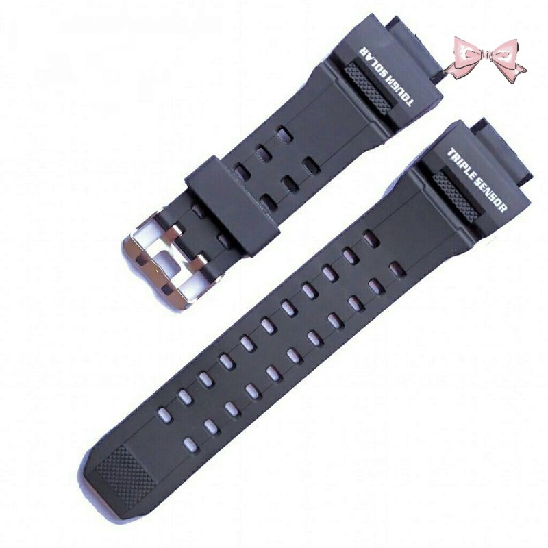Strap Tali Jam Tangan Digitec DG-2064T DG2064-T DG 2064 T DG2064T HITAM
