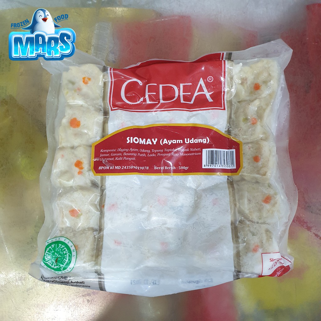 

CEDEA SIOMAY AYAM & UDANG 500gr isi 25pcs