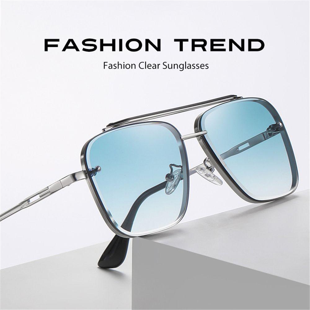 Lily Metal Frame Sunglasses Cool Punk Eyewear Kacamata Matahari