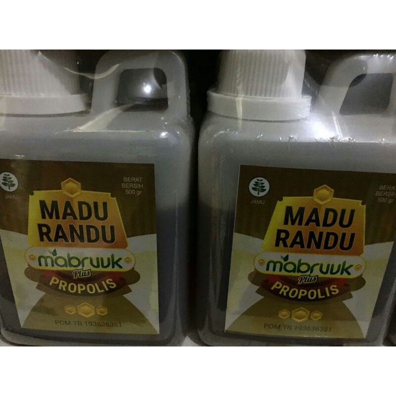 

Madu Randu Plus Propolis kemasan 500grm mabbruk mabbruk