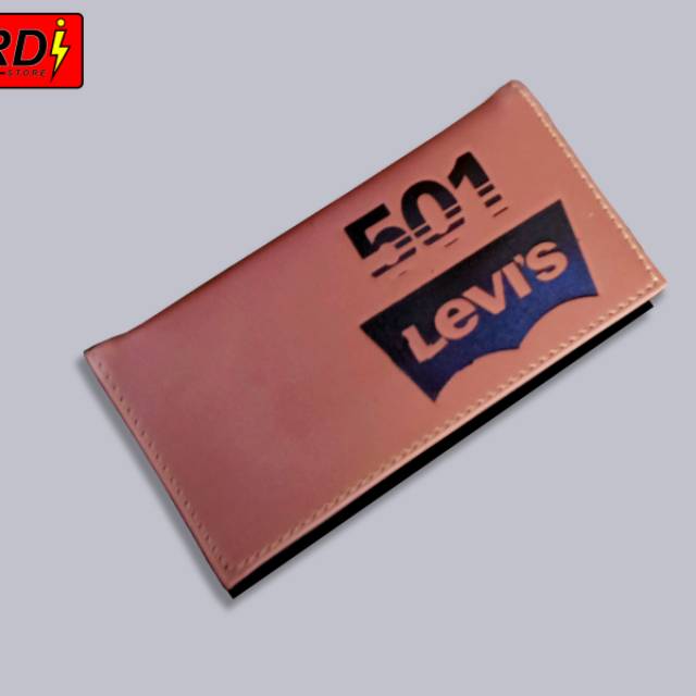 dompet levis panjang kulit sinteti/kulit PU