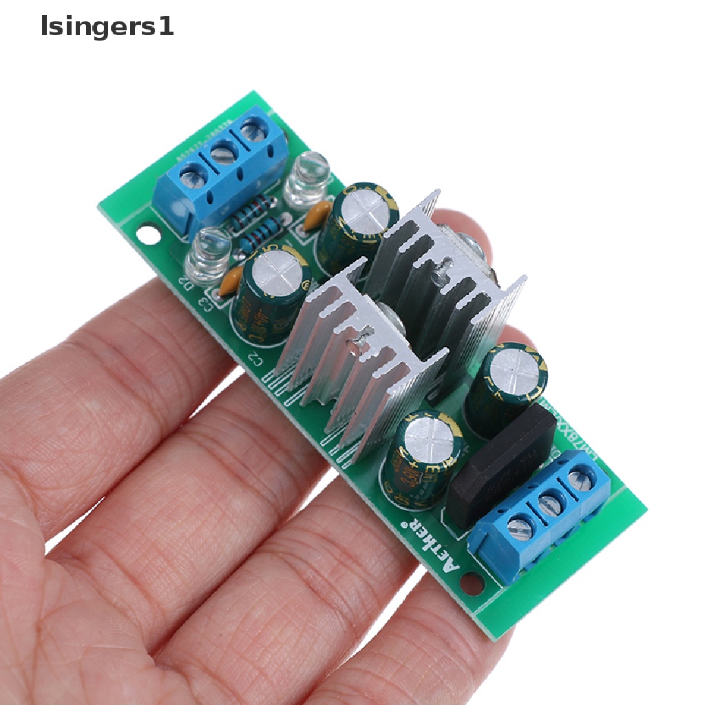 (lsingers1) Lm7812 + LM7912 regulator power supply dual voltage 12V