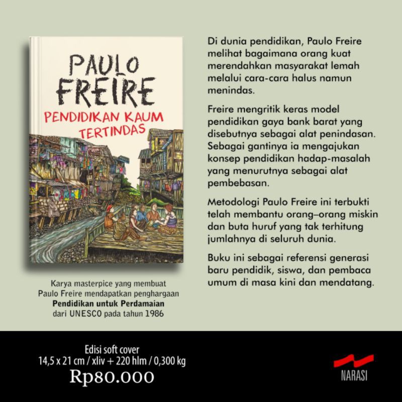 PENDIDIKAN KAUM TERTINDAS