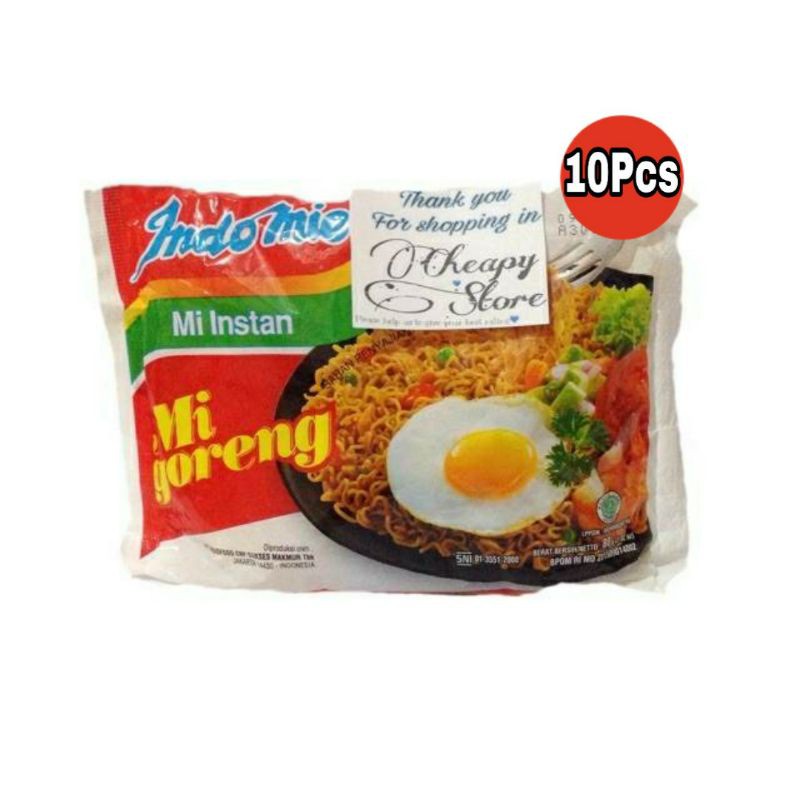 

[10bks] Indomie Mie Goreng Palembang (Sumatra / Sumatera) Cabe / Cabai Bubuk