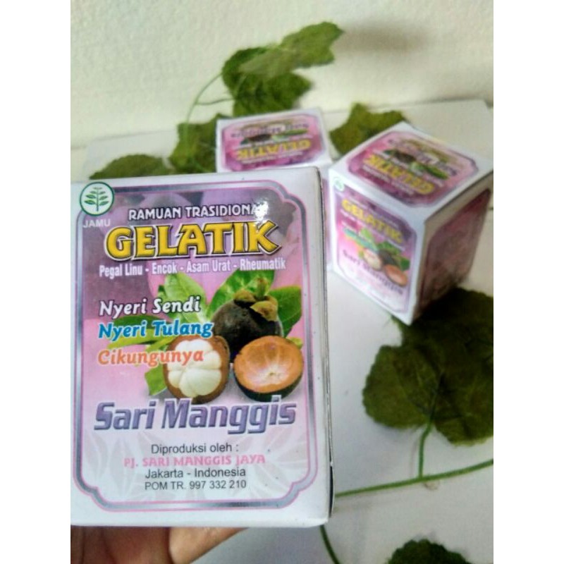 SARI MANGGIS GELATIK SERBUK