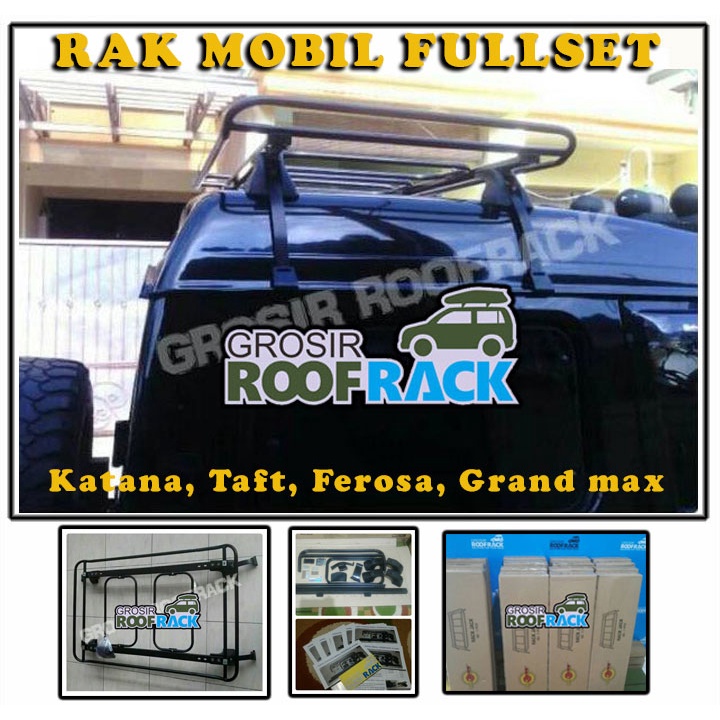 Roofrack Rak Mobil Roof rak Lengkap Untuk Suzuki Katana Jimny Feroza Taft Espas Grandmax Luxio Carry