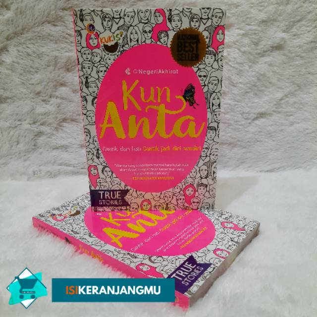 BUKU ORI "KUN ANTA" + ttd penulis + BONUS GANTUNGAN KUNCI (random)
