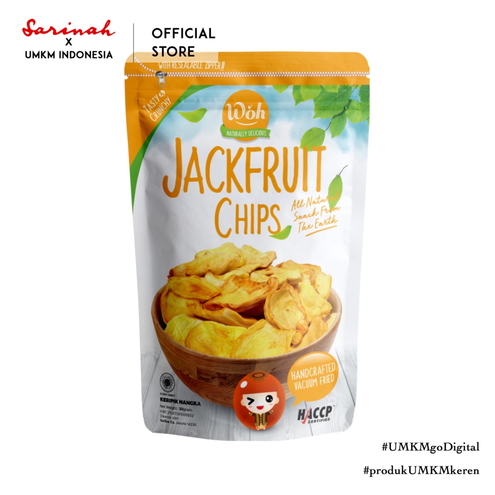 

Woh Chips Keripik Buah Nangka Jackfruit