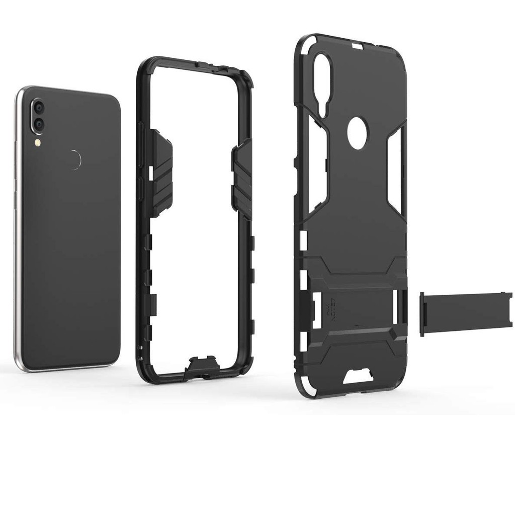 PROMO CUCI GUDANG Case KICKSTAND (HITAM) Robot Armor HARDCASE -ALL TYPE