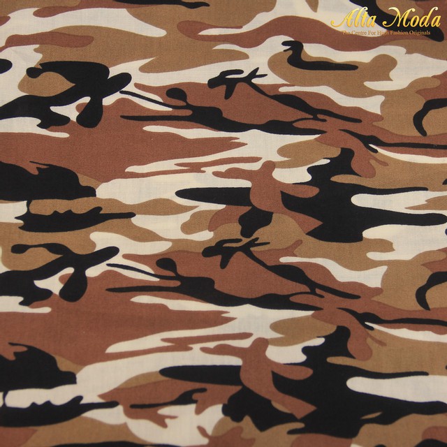 

Alta Moda Katun Army Dasar Cokelat (1M)