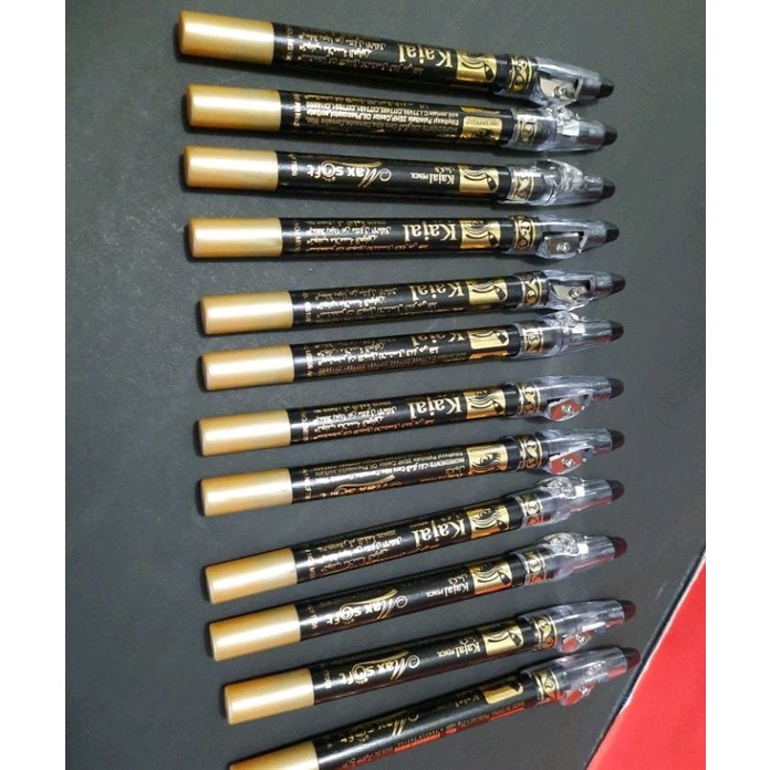 Celak Arab Pensil Kajal Milai Rautan / Eyeliner kajal waterproof/Celak Kajal Waterproof