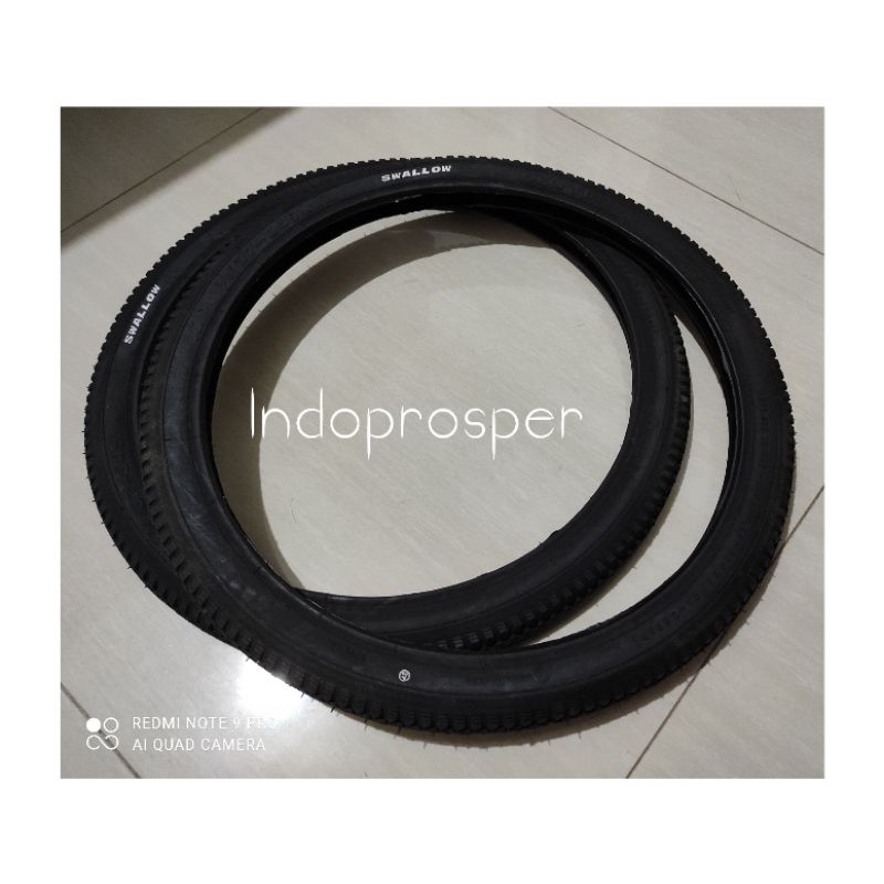 Ban Luar Sepeda Lipat Seli 16 plus Ukuran 16 x 1 3/8 Swallow