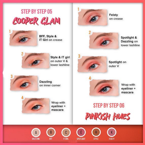 ★ BB ★ MAKE OVER Powerstay Eye Palette - Eye Shadow Palette | MAKE OVER Power Stay Eyeshadow