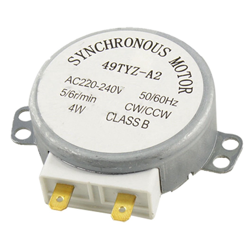 Rotary Synchronous 49tyz-a2 49tyz Cw/Ccw 4w 5/6 Rpm Ac 220-240v Untuk Alat Elektronik