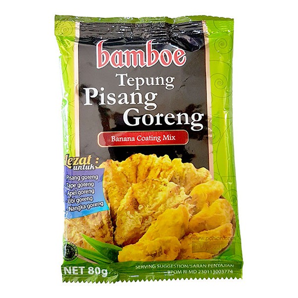 

Bamboe Bumbu Dapur/Tepung Pisang Goreng Instant 80 gr