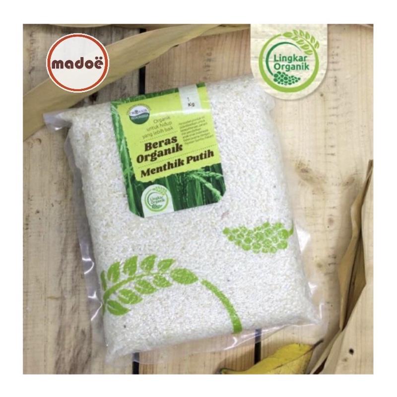 

ADY78 Beras Menthik Putih Lingkar Organik @1kg