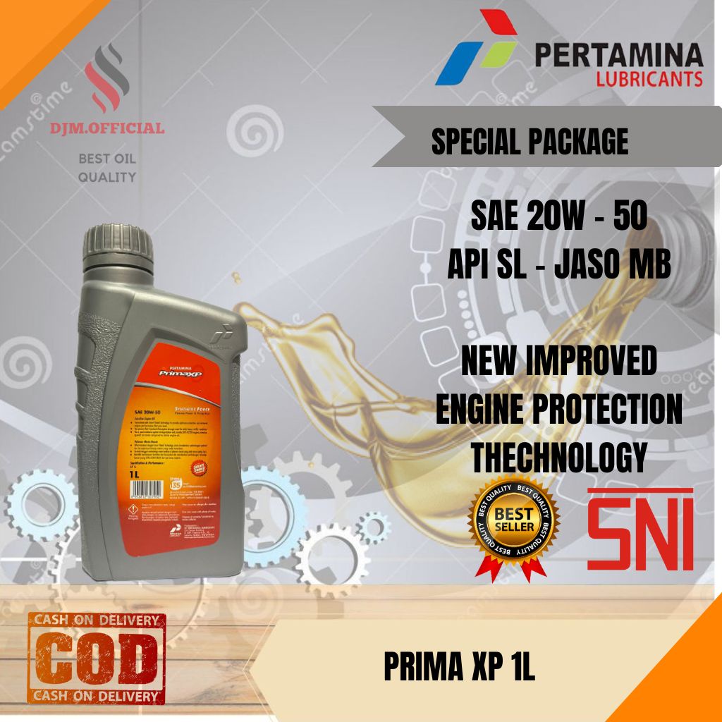 OLI OIL PERTAMINA PRIMA XP 1L SAE 20W-50 1LITER