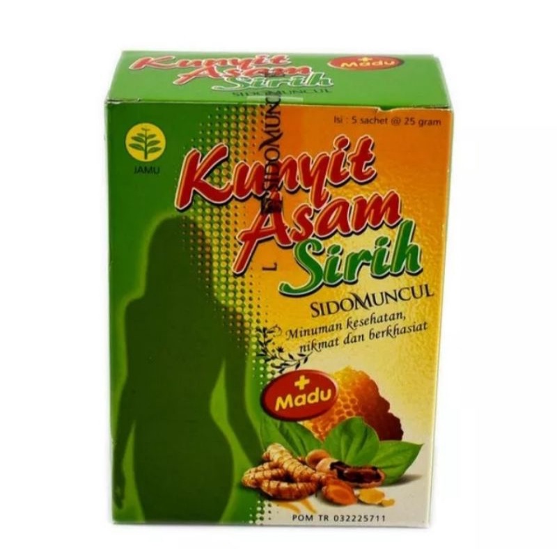 

Kunyit Asam Sirih Sidomuncul 1 box 5s