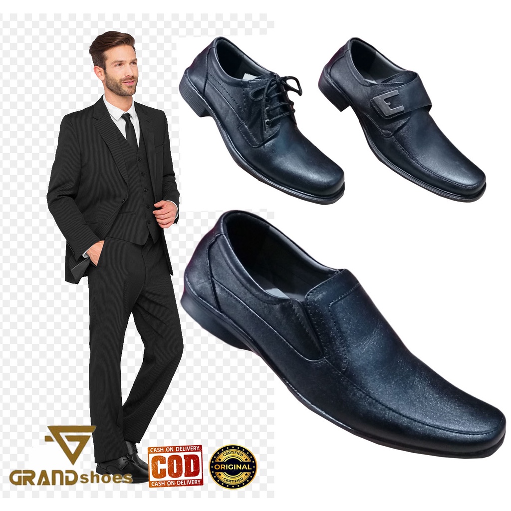 ORIGINAL Sepatu formal formil  kulit sintetis kantor pantofel pria laki laki dewasa dewasa