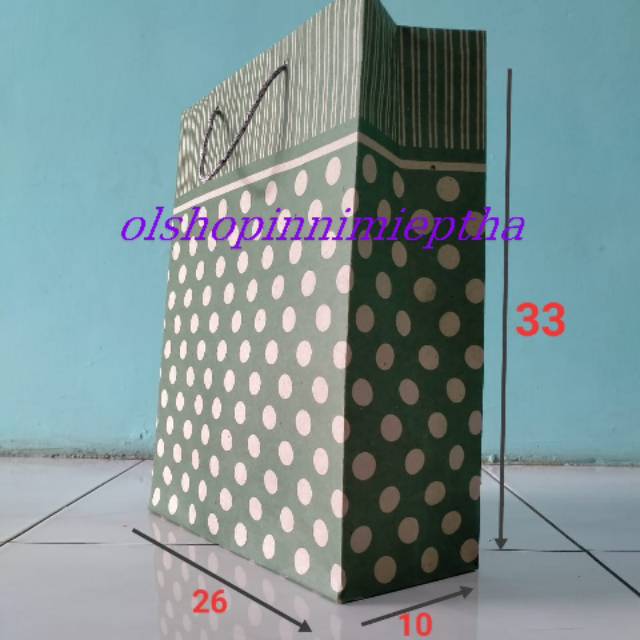 Paperbag paper bag 26x33 Tas souvenir Tas kertas  besar 